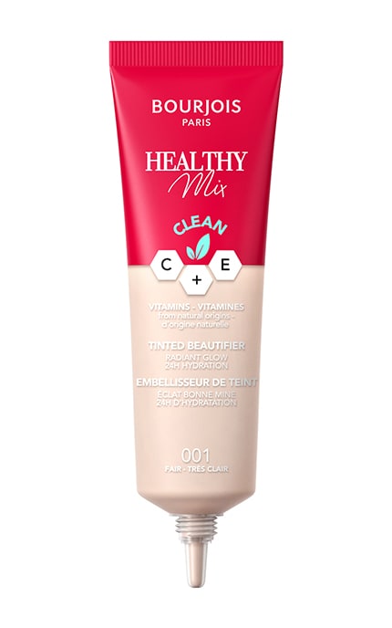 BOURJOIS-Тональный флюид увлажняющий Bourjois Healthy Mix Clean Fair 001 Fair 30 мл-3616303011123