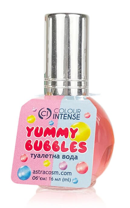 COLOUR INTENSE-Туалетна вода для тіла Colour Intense Yummy Bubbles 03 льодяник 16 мл-4823083022341