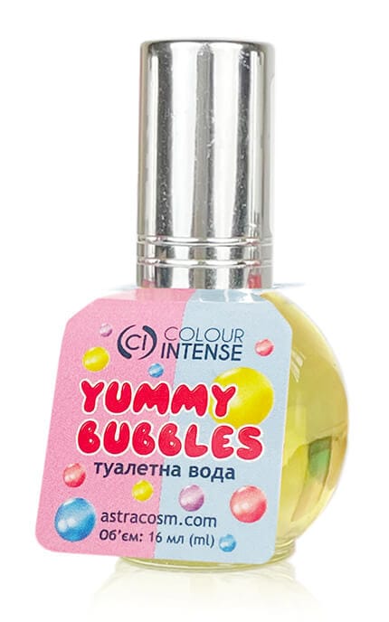 COLOUR INTENSE-Туалетна вода для тіла Colour Intense Yummy Bubbles 02 щасливі фрукти 16 мл-4823083022358
