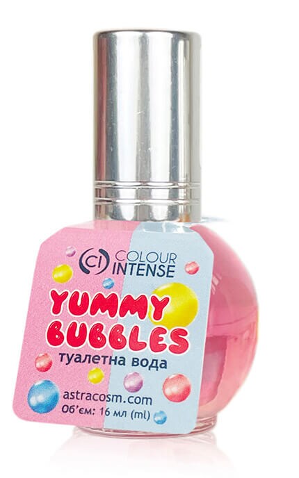 COLOUR INTENSE-Туалетна вода для тіла Colour Intense Yummy Bubbles 01 цукерка солодка 16 мл-4823083022303