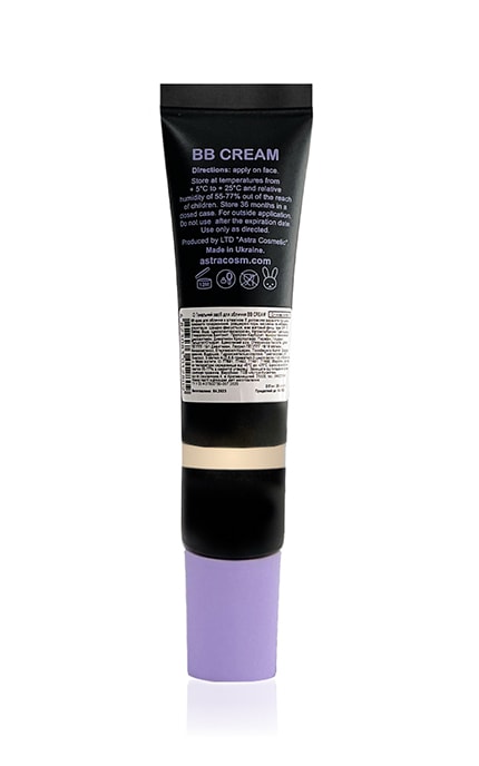 COLOUR INTENSE-Тональное средство для лица Colour Intense BB Cream 02 натуральный 20 мл-4823083012816