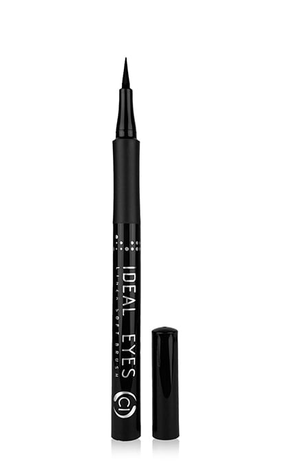 COLOUR INTENSE-Подводка фломастер для глаз Colour Intense Ideal Eyes сатиновая черная 2 г-4823083008291