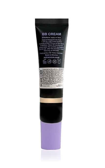 COLOUR INTENSE-Тональний засіб для обличчя Colour Intense BB Cream 03 бежевий теплий 20 мл -4823083012823
