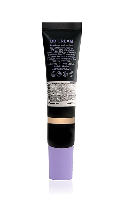 COLOUR INTENSE-Тональное средство для лица Colour Intense BB Cream 01 слоновая кость 20 мл-4823083012809