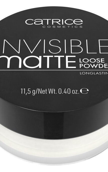 CATRICE-Пудра для обличчя розсипчаста Catrice Invisible Matte 001 Translucent 12 г-4059729399748