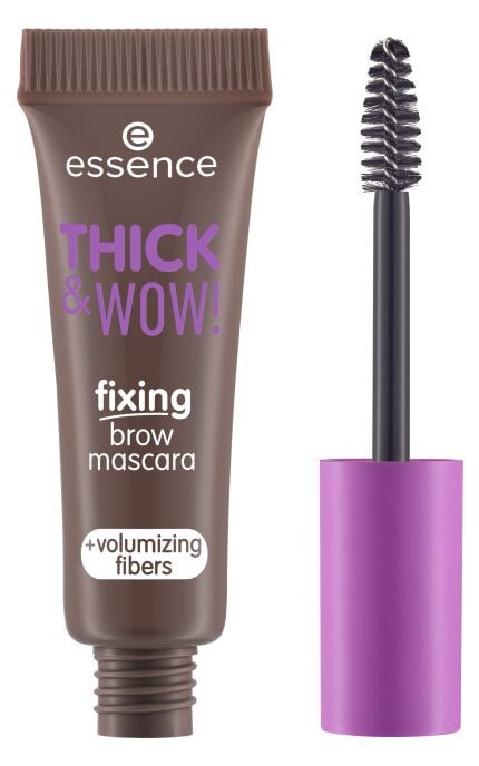 ESSENCE-Туш для брів Essence Thick&Wow! Fixing 02 Ash Brown 6 мл-4059729394774