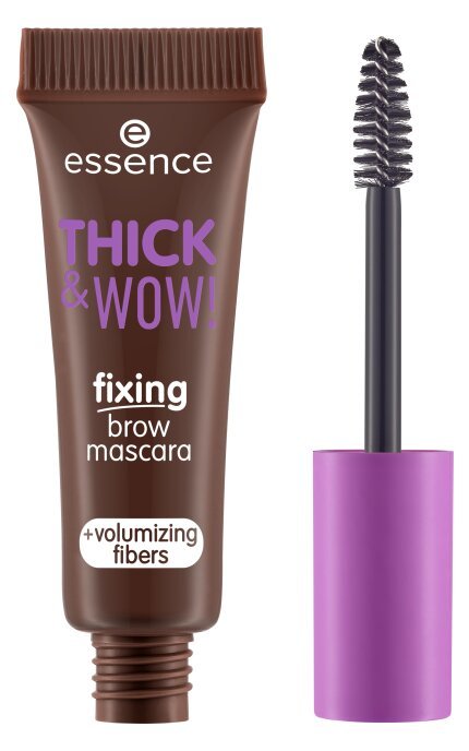 ESSENCE-Туш для брів Essence Thick&Wow! Fixing 03 Brunette Brown 6 мл-4059729394781