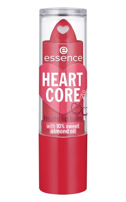 ESSENCE-Бальзам для губ Essence Heart Core 01 Crazy Cherry 3 г-4059729348333