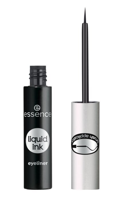 ESSENCE-Подводка для глаз Essence Liquid Ink Black 3 мл-4250587705454