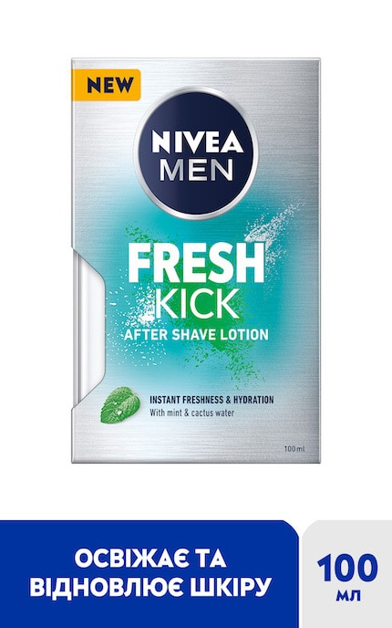 NIVEA-Лосьон после бритья Nivea Men Fresh Kick 100 мл-4005808619061
