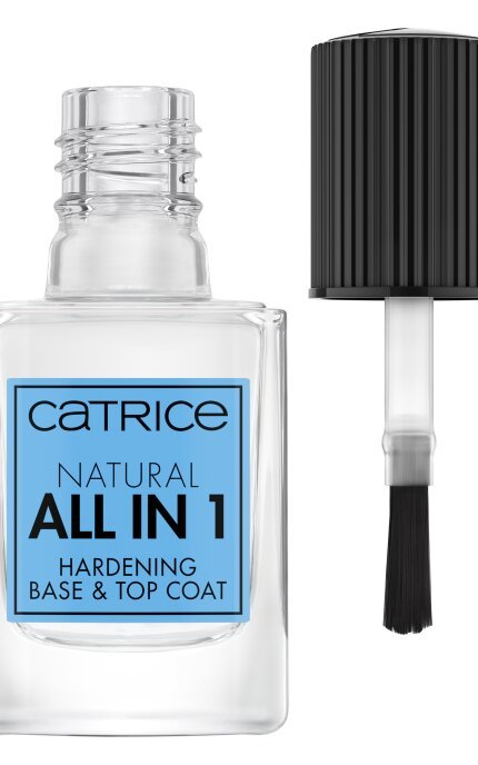 CATRICE-Базовое и топовое покрытие для ногтей Catrice Natural All in 1 Hardening 11 мл-4059729277565