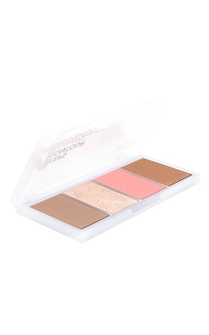 LN PROFESSIONAL-Набор пудр для контурирования лица LN Professional 4 Steps 4 Contour №102 Neutral Warm 10 г-810134217560