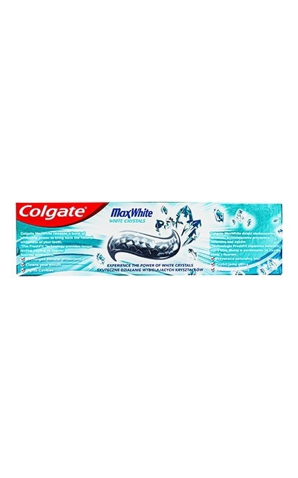 COLGATE-Зубная паста Colgate Max White Crystals Макс Блеск отбеливающая, 75 мл-8718951313835