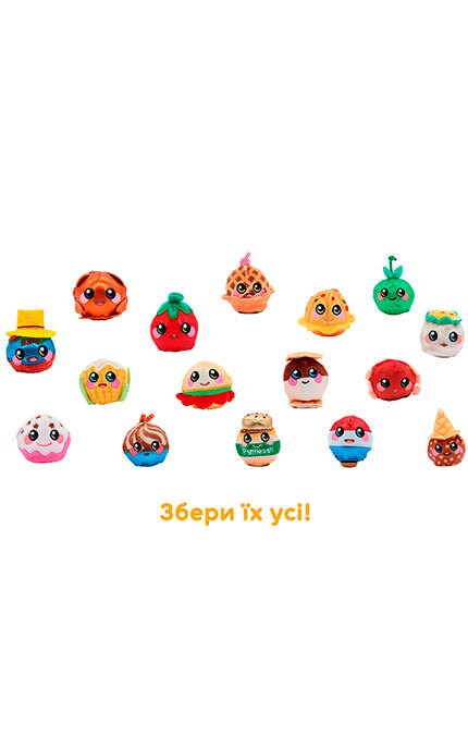 SQUEEZAMALS-М'яка іграшка Squeezamals серії Eenie Teenies - Смаколики 1 шт-6900007341479