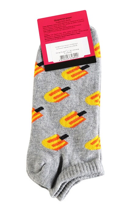 WOMEN'S CODE-Шкарпетки вкорочені Women's Code 23-25-4820203326990