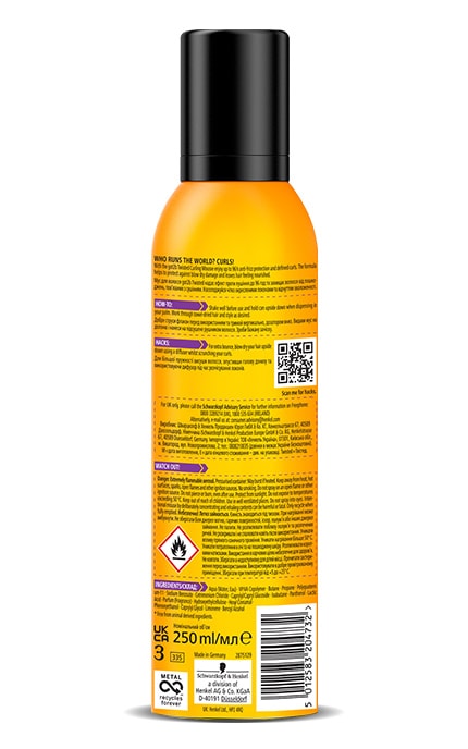 GOT2B-Мус для волосся Got2b Twisted фіксація 3 250 мл-5012583204732