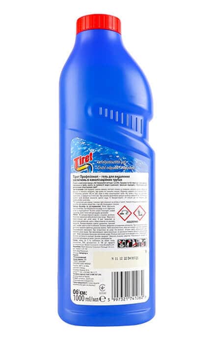 TIRET-Чистящее средство для водостоков Tiret 500 мл-5900627043723