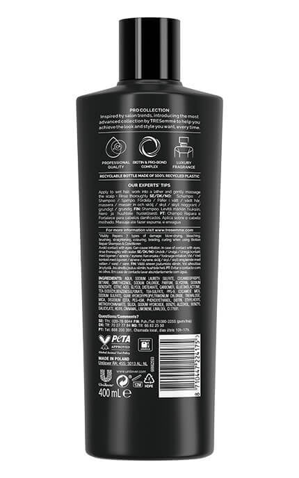 TRESEMME-Шампунь для волосся відновлюючий  Repair and Protect 400 мл-8710522323120