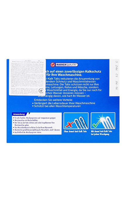 DOMOL-Таблетки для смягчения воды Domol 60х16 г-4305615888194