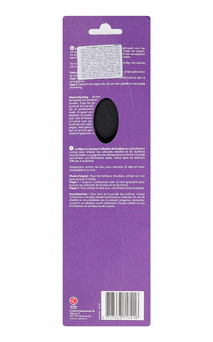 KRUIDVAT-Терка для ног Kruidvat №1384654 1 шт-8717333717216