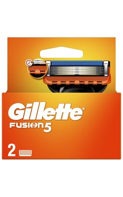 GILLETTE FUSION-Сменные картриджи для бритья Gillette Fusion 5 2 шт-7702018867011