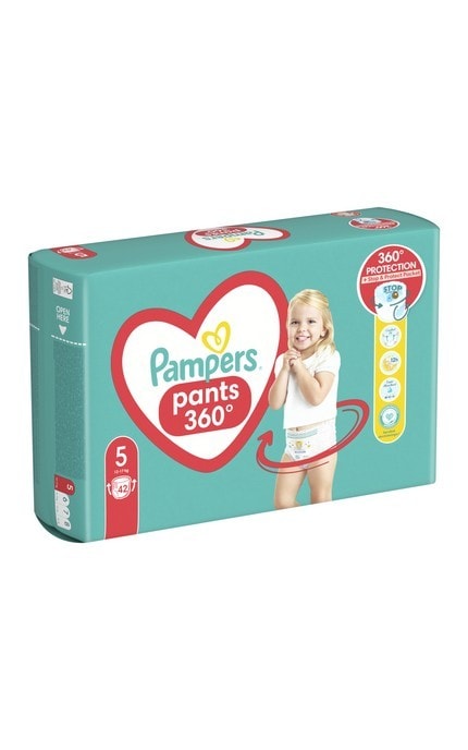 PAMPERS-Підгузки-трусики дитячі Pampers Pants розмір 5 12-17 кг 42 шт-8006540068960