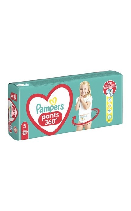 PAMPERS-Підгузки-трусики дитячі Pampers Pants розмір 5 12-17 кг 48 шт-8006540069325