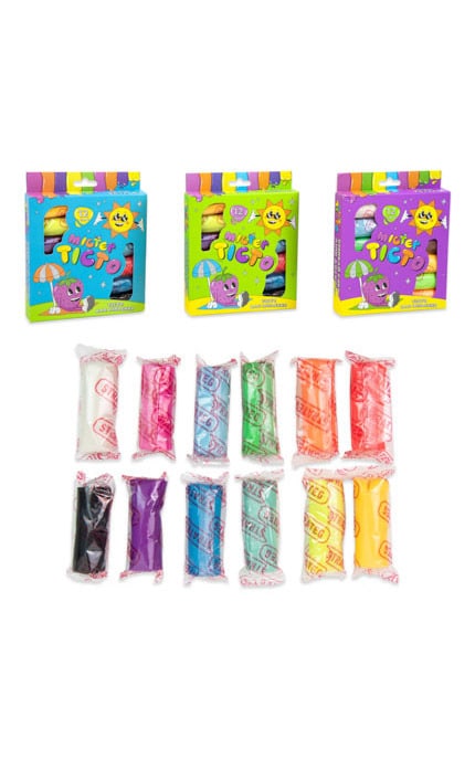 STRATEG-Набор для творчества Мистер тесто 12 штук Strateg на украинском языке-4823113861568