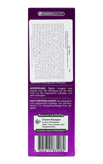 ISANA-Крем для догляду за шкірою навколо очей Isana Pro-Kollagen 15 мл-4305615835082