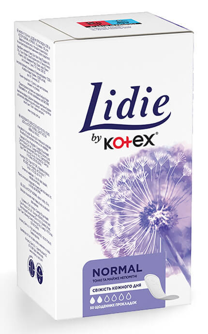 KOTEX-Прокладки жіночі щоденні Lidie by Kotex Normal відтіноккі 50 шт-5029053511603