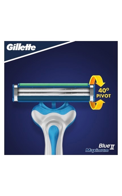 GILLETTE-Бритвы одноразовые Gillette Blue 2 Max 4 шт-8700216174466