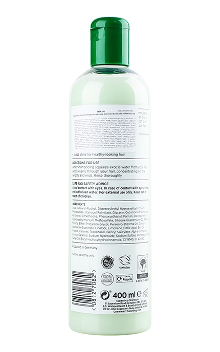 EXTRACTS-Кондиціонер для волосся Superdrug Extracts Avocado oil 400 мл-8127082