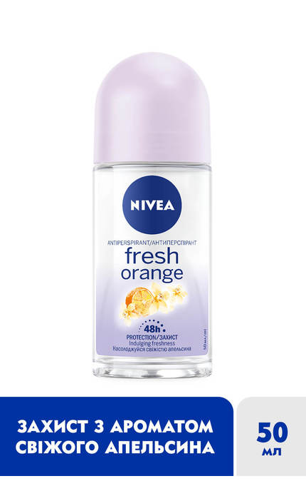 NIVEA-Дезодорант шариковый женский Nivea Fresh Orange, 50 мл-4006000008035