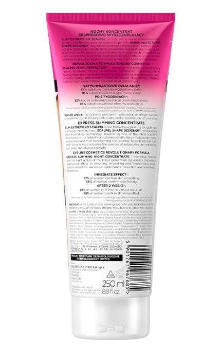 EVELINE-Концентрат для тела Eveline Slim Extreme 4D Scalpel для ночного похудения 250 мл-5901761967685