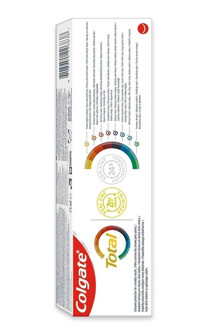 COLGATE-Зубна паста Colgate Total Active Freshness антибактеріальна багатофункціональна, 75 мл-8718951226838