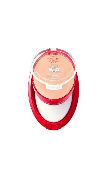 BOURJOIS-Пудра для обличчя компактна Bourjois Healthy Mix (002) Vanilla-3616303915117