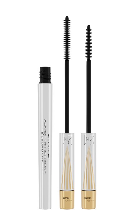 MAX FACTOR-Туш для вій MF Masterpiece Lash Wow 2в1 об'єм та подовження Black-3616303408961