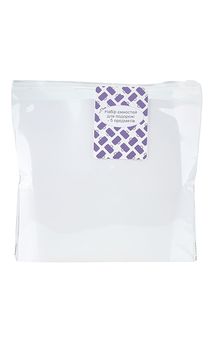 MIINE-Набор емкостей для путешествия 5 предметов Ningbo Evershine International Co Ltd 1 шт-4894819564053