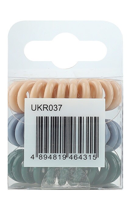 MIINE-Набір спіральних резинок для волосся Miine 1 шт-4894819464315