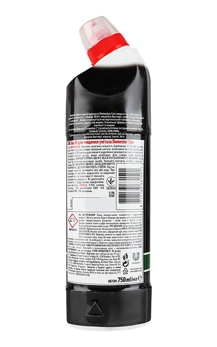 DOMESTOS-Засіб для чищення унітазу Domestos Антиіржа та анти наліт 750 мл-8717163631591