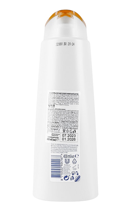 DOVE-Шампунь для волосся Dove Hair Therapy Живильний догляд 400 мл-8710522924167