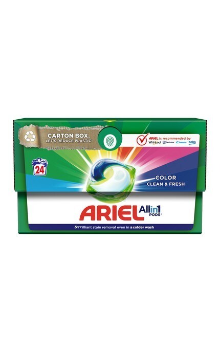 ARIEL-Капсулы для стирки Ariel PODS All-in-1 Color, 24 шт-8001090726827