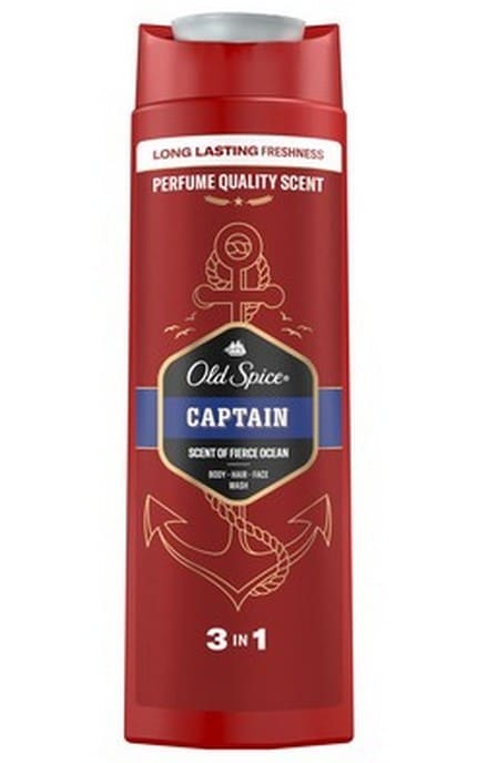 OLD SPICE-Гель для душа мужской Old Spice Captain 400 мл-8700216859820