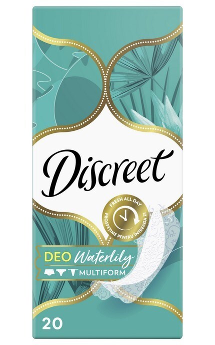 DISCREET-Ежедневные прокладки Discreet Ocean Breeze Scent, 20 шт-8700216152846