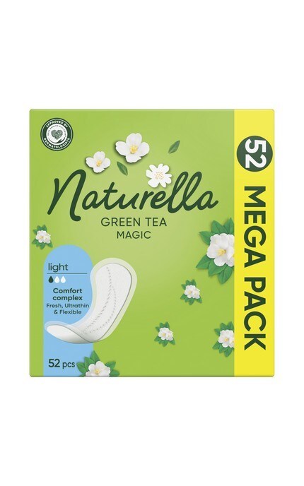 NATURELLA-Прокладки жіночі щоденні Naturella Green Tea Magic Normal 52 шт-8001090603883