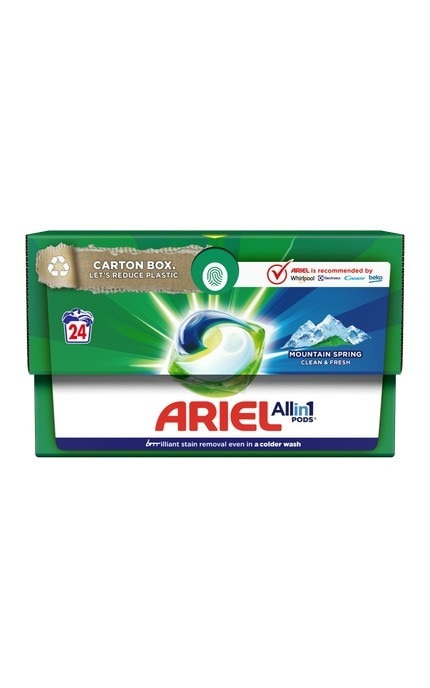 ARIEL-Капсули для прання Ariel PODS All-in-1 Гірське джерело, 24 шт-8001090726667