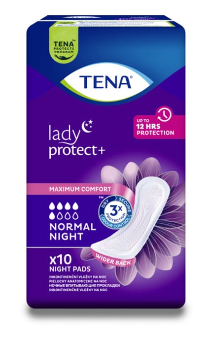 TENA-Прокладки урологічні Tena Lady Normal Night 10 шт-7322541185477