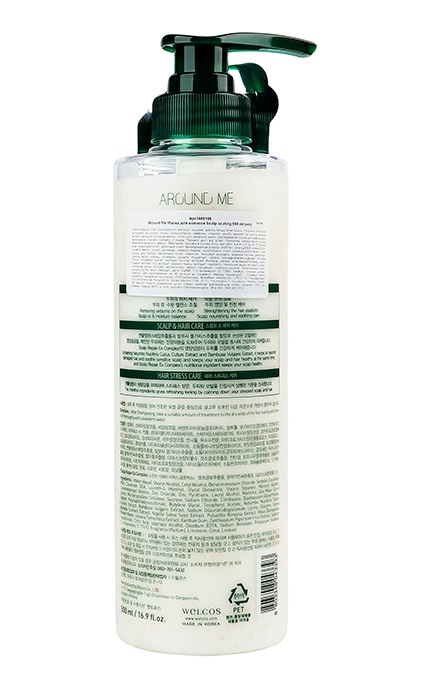 WELCOS_AROUND ME-Маска для волос Around Me Professional Scalp Balancing Treatment 500 мл-8803348043393