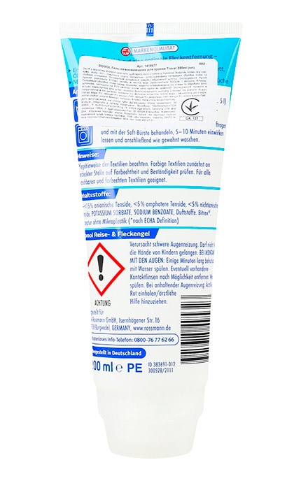 DOMOL-Гель-плямовивідник для прання Domol Travel 200 мл-4305615495323