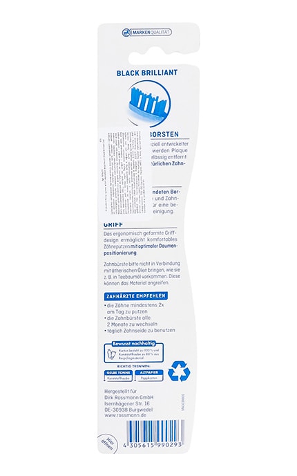 PROKUDENT-Щітка зубна середньої жорсткості Prokudent Black Brilliant 2 шт-4305615990293